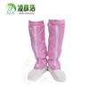 Zapatos antiestáticos y a prueba de polvo para la industria electrónica Botas a prueba de polvo para sala limpia electrónica de precisión Poliéster zapatos de trabajo sin polvo de caña alta