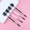 Cepillo para Cejas Popular de Doble Punta Transfronterizo Pincel de Maquillaje Directo de Fábrica Venta al por Mayor Rizador de Pestañas en Espiral Pincel de Doble Uso
