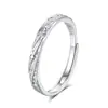 Anillos de Pareja Polaris de Plata de Ley s999 Lujo Ligero Románticos Dulces Ajustables Anillos de Pareja Nicho Simples Anillo de Dedo de Estrella
