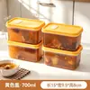 BNBSOficina Lonchera Contenedor de Sopa Apto para Microondas Material de Grado Alimenticio PP Refrigerar Congelar Multiusos