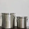 Acero Inoxidable 304 Barril Sellado Tanque Sellado Barril para Leche Vino Barril de Almacenamiento Barril de Arroz Barril de Fermentación Barril de Aceite Barril de Transporte Tanque de Té