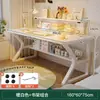 Escritorio de computadora para uso doméstico, escritorio de dormitorio, mesa para casa de alquiler, escritorio simple para escribir y estudiar para estudiantes, escritorio de oficina