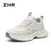 ZHR son los nuevos zapatos de plataforma gruesa aumentados Torre para mujer, ins, Joker, moda casual, deportivos, transpirables, zapatos para parejas 2025