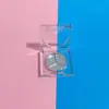 28 diámetro interior el fantasma de la ópera caja vacía de empaque de corrector de ojos transparente alto brillo vaquero sombra de ojos lápiz labial muestra de prueba de color material de empaque