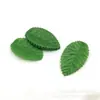 Hoja de rosa decorativa de hoja de planta de simulación transfronteriza diy guirnalda hecha a mano hoja falsa hoja verde artesanía accesorios decorativos