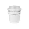 Vaso de Café Desechable Estilo Ins Vaso de Papel Especial Vaso Comercial para Bebidas Calientes y Frías con Tapa y Vaso para Empaque Nuevo