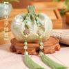 Sache Aromático do Festival da Lua de Qian Li, Bolsinha de Brocado Estilo Tradicional, Bolsa Vazia de Formato Único, Lembrança Hanfu Estilo Antigo