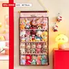 Bolsa Colgante para Guardar Muñecas, Bolsa de Exhibición a Prueba de Polvo para Muñecas Montada en la Pared, Almacenamiento de Colgantes de Cajas Sorpresa, Soporte de Exhibición para Muñecos de Peluche Montado en la Pared