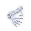 Cables de Electrodo en Stock Cables de Conexión de Cuatro Pines de 2,5 mm CC para Accesorios de Dispositivo de Pulso Masajeador