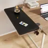 Placa de extensión de escritorio, uso en oficina, no requiere taladro, panel de mesa extensible, soporte de brazo plegable, bandeja para teclado