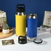 Vaso termo de acero inoxidable 304 transfronterizo de gran capacidad para viajes de negocios, ciclismo, hervidor portátil, hervidor deportivo portátil para exteriores