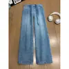 Jeans Jacquard de Cuadros Retro Unisex Corte Recto Holgado Estilo Perezoso Old Money Pantalones de Nicho de Alta Gama