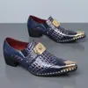 Sapatos Sociais Masculinos Populares da Amazon para Cruzamento de Fronteiras Tamanho Grande Casuais de Negócios Salto Grosso Sapatos de Couro da Moda Tendência para Homens 651203