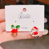 Lindos y Exquisitos Pendientes de Papá Noel para Mujer Pendientes de Navidad 2025 Nuevo Estilo Caliente Elegantes Populares Pendientes de Gama Alta