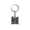 Llavero de goma blanda número 67, colgante DIY, accesorio pequeño para niñas, decoración de animales para bolsos y llaveros de coche