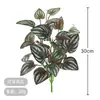 Punto 22 planta artificial pared pegamento hoja artificial Rosa verde corazón de pollo flor artificial camote Parthenocissus enredadera