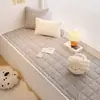 Cojín para Mirador de Otoño e Invierno al por Mayor Cojín para Repisa de Ventana Nuevo Estilo Crema 2026 Cojín de Asiento de Felpa para Cuatro Estaciones Esterilla para Balcón Tatami