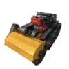 Cortacésped Eléctrico Tipo Oruga. Fabricante Vende Recortadora de Césped Eléctrica. Removedor de malezas fácil de mantener para trepar sobre zanjas y obstáculos