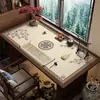 Nuevo tapete de escritorio estilo caligrafía china, ecológico, protector de ojos, resistente al desgaste, tapete de escritorio para estudiar, mantel estilo tradicional chino, protector de escritorio