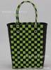 Bolsa de Tecelagem Manual, Bolsa de Mão Feminina, Bolsa Cesta de Legumes, Moderna e Versátil, Bolsa de Praia de Grande Capacidade, Bolsa de Mão, Fresca e Doce