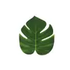 Amazon Folha de Tartaruga Simulada Festa Havaiana Planta Simulada Decoração de Balão de Casamento Folhas Tropicais Pronta Entrega