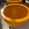 Tinaja grande de cerámica de Jingdezhen, tinaja imperial amarilla extra grande para patio para criar peces y lotos, tanque de agua para pasillos de hotel, maceta para plantar árboles