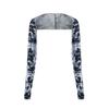Verano Golf Protector Solar Seda de Hielo Mangas Chal Exterior Ciclismo Parasol Color Sólido Hombro Delgado Mangas Deportivas para Mujer