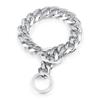 Comercio exterior transfronterizo en stock Europa y Estados Unidos perro grande mascota cadena perro grande mascota cadena de molienda de seis lados collar para mascota