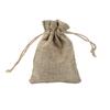 Bolsa de Lino Retro Cordón Cordón Regalo de Navidad Artesanías Embalaje de Joyería Imitación Lino Saquito Pequeño Venta al Por Mayor de Fábrica