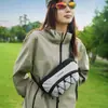 Riñonera ligera para exteriores para hombre, bolso de hombro pequeño portátil para salidas, bolso cruzado ligero para el día a día, riñonera deportiva para ciclismo para mujer