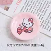 Corbata de lazo linda plato maullido creativo hecho a mano DIY accesorios de pegamento de crema resina pequeños accesorios materiales para joyería al por mayor