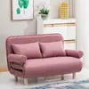 Sofá-cama dobrável, de dupla finalidade, multifuncional, adequado para ocupação individual ou dupla, ideal para apartamentos pequenos ou imóveis de aluguel, couro resistente a arranhões de gato, oferta especial, design moderno