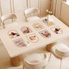 Jogo Americano de Mesa de Jantar Desenho Animado Luxo Leve Toalha de Mesa de Alta Qualidade Impermeável e à Prova de Óleo Tapete Anti-escaldante com Isolamento Térmico Tapete Protetor de Mesa de Centro
