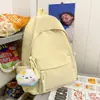 Mochila Escolar para Meninas do Ensino Fundamental, Alto Valor Estético, Estilo Ins, Mochila de Grande Capacidade, Estilo Japonês, Versátil, Mochila de Campus para Alunos do Ensino Médio