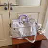 Bolsa de Viaje Transfronteriza de Corta Distancia, Gran Capacidad, Moderna, Maleta Expandible, Separación Seco y Húmedo, Bolsa para Natación y Fitness, Tendencia