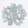 Accesorios para joyería DIY 15MM chapado mariposa mágica imitación cristal checo cuentas de vidrio cuentas sueltas material para pendiente