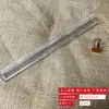 Caja de embalaje para incienso de línea nueva tubo de plástico para incienso de línea tubo cuadrado versión simple tubo de 10g tubo transparente con incienso se puede colocar