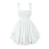 6606-24 Inverno Nova Saia Tutu Francesa Multicamadas Bainha Grande Sem Costas Cordão Cintura Alta Vestido Slim Fit