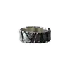Anillo Nuevo de Valla Colorido para Hombre Estilo Retro Hip Hop Anillo Individual para Hombre Moda Personalizado Anillo Abierto