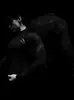 Breathedivinity Marca Americana Tendência Estilo Escuro Esportes Fitness Masculino Manga Longa Secagem Rápida Respirável Top