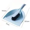Mini conjunto de vassoura e pá de lixo de mesa, vassoura doméstica para limpar camas, pá de lixo pequena para crianças, combinação de vassoura e pá de lixo, fácil de usar