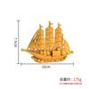 Yuanbao Wind and Water Windmill Turn Desktop Ornaments Recrutando Arroz para Fa Cai Tree Money Rolling Turn Abrindo Presentes