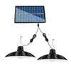 Candelabro Solar Vintage para Exteriores Controlado Remotamente, Lámpara LED Resistente al Agua y de Bajo Consumo de una Sola/Doble Cabeza, Luz de Bombilla Retro Ultrabrillante para Uso en Interiores
