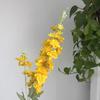 Flores Artificiais de Delfínio para Decoração de Casamento, Decoração Violeta para Salão de Casamento e Hotel, Flores Artificiais de Jacinto Personalizadas, Delfínio de 2 Ramos