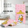 Toalla de baño de gato Garfield toalla de dibujos animados toalla de natación secado rápido absorbente toalla deportiva fitness toalla de playa impresa de microfibra
