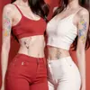Pegatinas de Tatuaje de Flor Larga de Colores Nuevos Europeas y Americanas Transfronterizas Mariposa Pintada Flor Pierna y Brazo Pegatinas Temporales