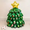 Novos Balões de Desenho Animado de Natal, Balões de Filme de Alumínio para Bolo Infantil, Embalados Individualmente, Decoração de Aniversário, Sessão de Fotos