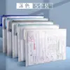 Ventas Directas de Fábrica Bolsa para Archivos A4 Bolsa Transparente con Cierre Bolsa de Almacenamiento Impermeable Papelería para Estudiantes Bolsa para Exámenes Tareas