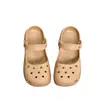 Novos Sapatos Vazados Femininos de Verão para Uso Externo Sapatos de Enfermeira para Sala de Operação Sapatos Mary Jane com Biqueira Fechada Sapatos Vazados de Praia