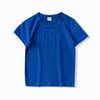 Camiseta de Manga Corta para Niños, Camiseta Base de Algodón Puro, Estilo Delgado de Verano, Lisa en Blanco, Ropa para Niños al por Mayor de Exportación Transfronteriza